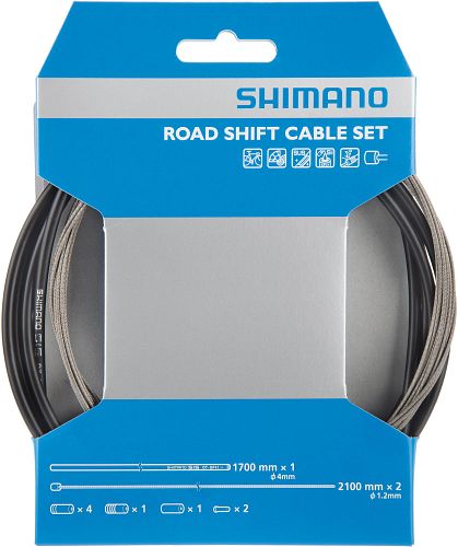 Shimano Schaltzug-Set Rennrad schwarz