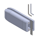 Vorschaubild Griffwerk CREATIVO 1.0 -Edelstahl matt Cover-Set -GK