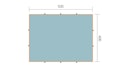 Vorschaubild Weka Massivholzpool Siargao Gr. 2 - 45 mm - 416 x 551 cm inkl. gratis Abdeckplane im Wert von 279,99€