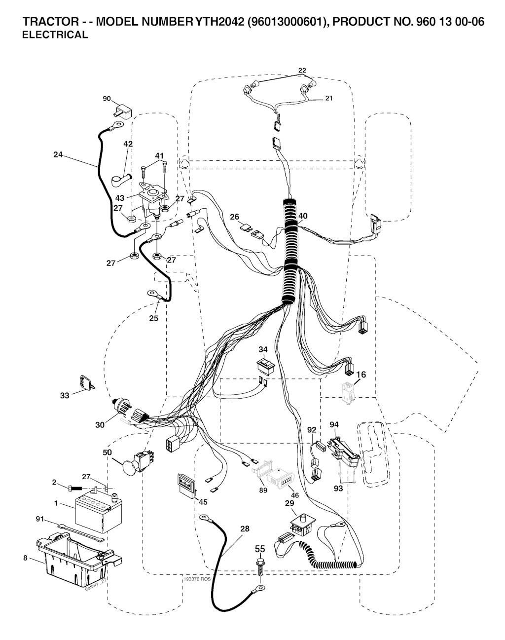 Explosionszeichnung Ersatzteile