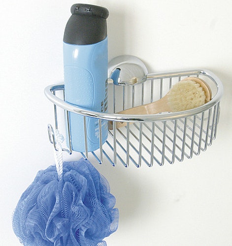 Bravat Duschkorb Rom - 85 cm Höhe, chrom