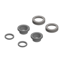 Vorschaubild Griffwerk Drücker Adapterset -Edelstahl matt für Fremdschlösser