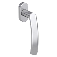 Griffwerk Fenstergriff CRYSTAL Edelstahl matt R 7x42mm