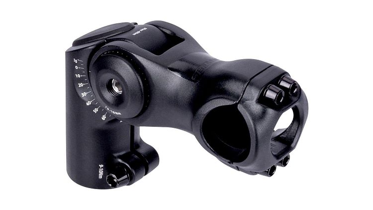 CONTEC Vorbau Seto Hybrid 80 mm schwarz 31, 8 mm Lenkerklemmung