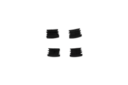 Kettler Ersatzteil Bodenschoner für Stapelsessel DIAMOND Edelstahl / Charcoal, 4er Set