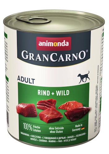 animonda Gran Carno Adult 800g Dose Hundenassfutter