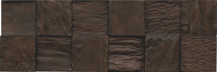 INDO rustikale Holzwandverkleidung Teak Classic CUBe ETC 92 CH Sulawesi