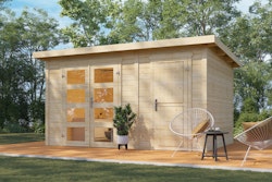 Wolff Finnhaus Gartenhaus Borge 3825 - 28 mm