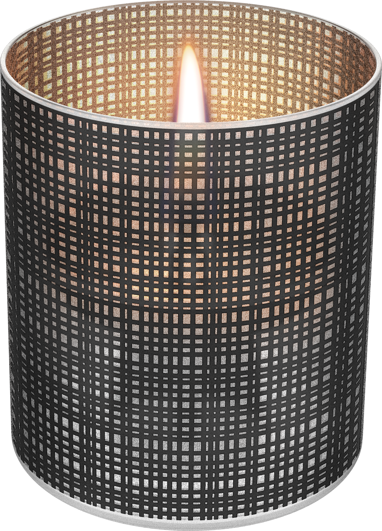 TenderFlame Tischfeuer LILLY Sandstrahloptik, verschiedene Farben