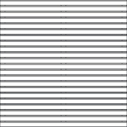 OSMO Sichtblende Rhombus Typ B 1790 x 1790 mm Durchblick 10 mm - Douglasie