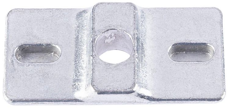 Pletscher Ständerplatte silber