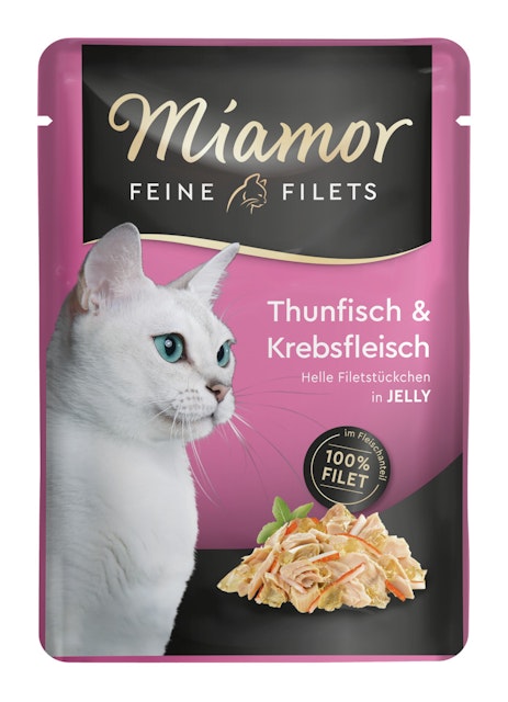 Miamor Feine Filets in Jelly 100g Frischebeutel KatzennassfutterVorschaubild