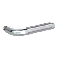 Griffwerk SIMONA Schraubtechnik -Chrom/Edelstahl Griffstück rechts -Schraubt. -GSR