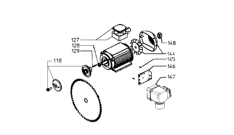 Metabo TK - Motor 4,20 DNB