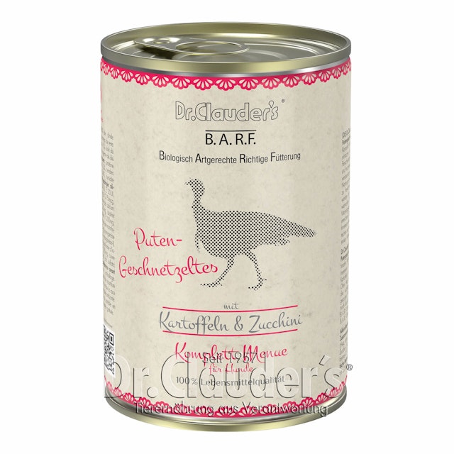 Dr.Clauder´s B.A.R.F. Komplett Menue 400 Gramm HundenassfutterVorschaubild