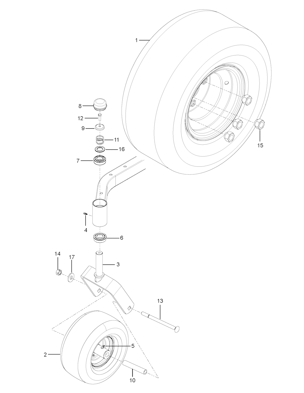 Explosionszeichnung Ersatzteile