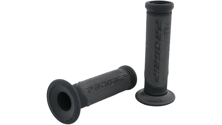Progrip Griffgummi 732 Schwarz Offen Paar Ø22/25mm Länge 125mm