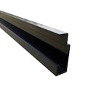 Vorschaubild Fiberdeck Weo Brise soleil Alu Montageprofil KX-3000 RAL9005 L 300cm