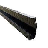 Fiberdeck Weo Brise soleil Alu Montageprofil KX-3000 RAL9005 L 300cmZubehörbild