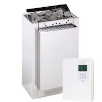 Infraworld Verdampferofen-Set Verdampferofen Hotline S4 + Steuerung Saunacontrol A0 (Slimline 1200)