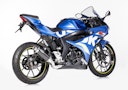 Vorschaubild HURRIC KOMPLETTANLAGE Schalldämpfer Supersport Carbon für SUZUKI GSX-R 125,GSX-S 125
