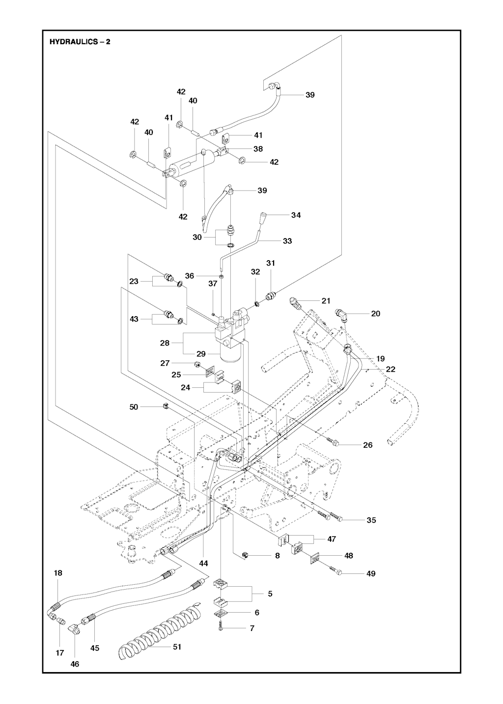 Explosionszeichnung Ersatzteile