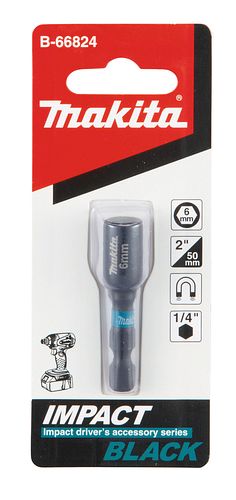 Makita Steckschlüssel 6 mm für 1/4" B-66824