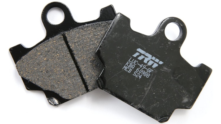 TRW Bremsbelag Typ Organisch Standard mit ABE, Bremsbelag "MCB 524" Satz