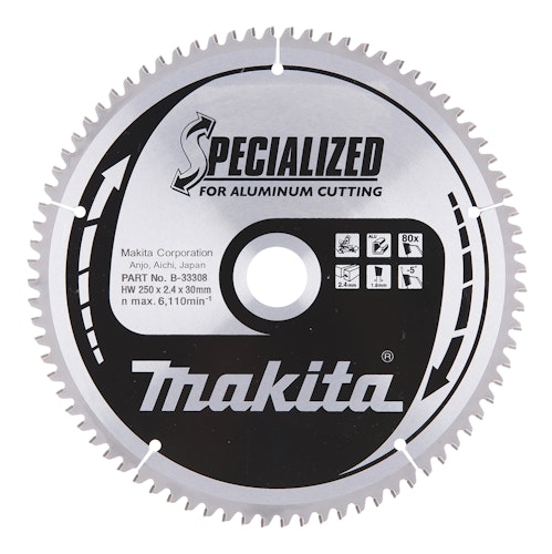 Makita SPECIALIZED Sägeb.250x30x80Z B-33308