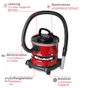 Vorschaubild Einhell Aschesauger TC-AV 2032 DW 2351667