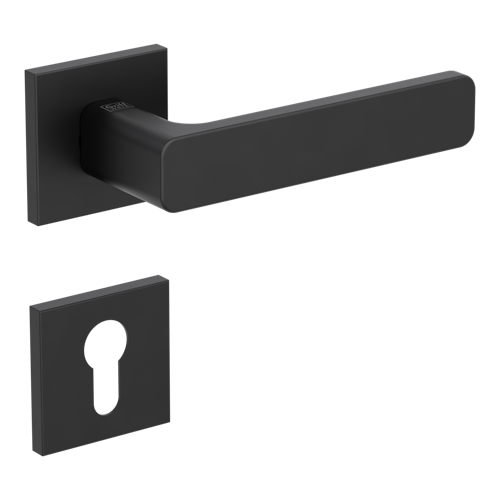 Griffwerk VAYA 265 MINIMAL MODERN fast2fix  Fast2Fix Rosetten eckig Profilzylinder Graphitschwarz