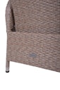 Vorschaubild Garden Pleasure Gartenmöbel Set BRAGA 03, Tisch 180 x 90 + 4 Sessel, Polyrattan / Akazie / Kissen 100 % Polyester