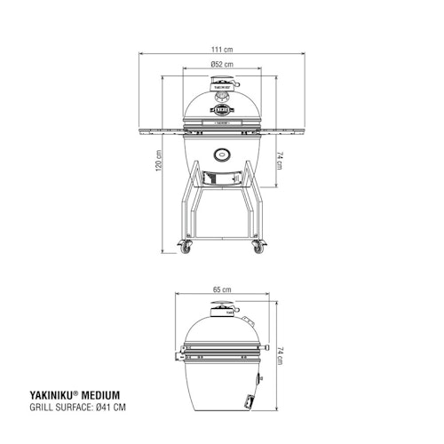 Yakiniku Kamado Keramikgrill MEDIUM
