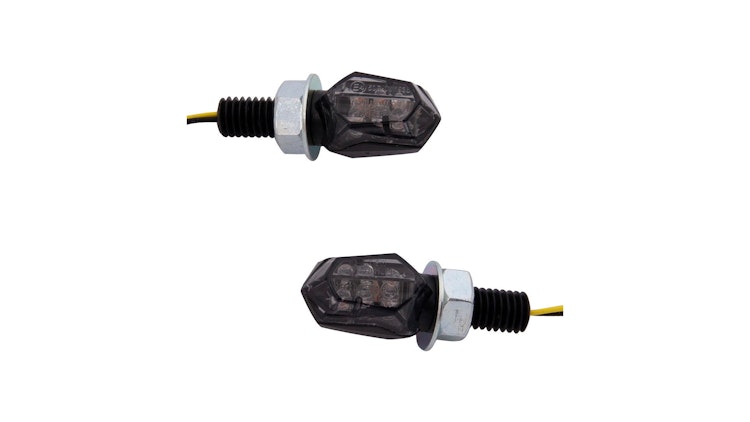 Spec-X LED-Blinker E-Short3 Schwarz Paar