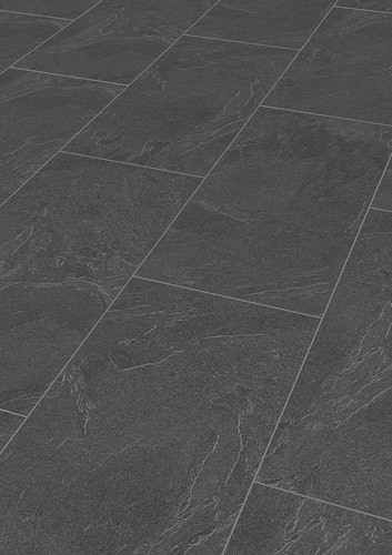 MEISTER Laminatboden MeisterDesign. laminate LB 150 857 x 398 x 8 mm 06137 Schiefer anthrazit Steinporen-Struktur