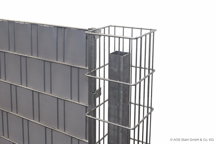 dz Gabionensäule RUBIN 270 x 270 mm - Verschieden Höhen