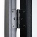 Vorschaubild Flexo Loft-Drehtür schwarz mit Alu-Blockzarge stumpfeinschlagend