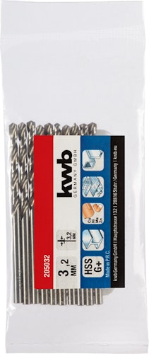 kwb HSS-G Boh 3,2mm LS PRE 205032