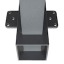 Vorschaubild dz Stelenzaun MANHATTAN Alu