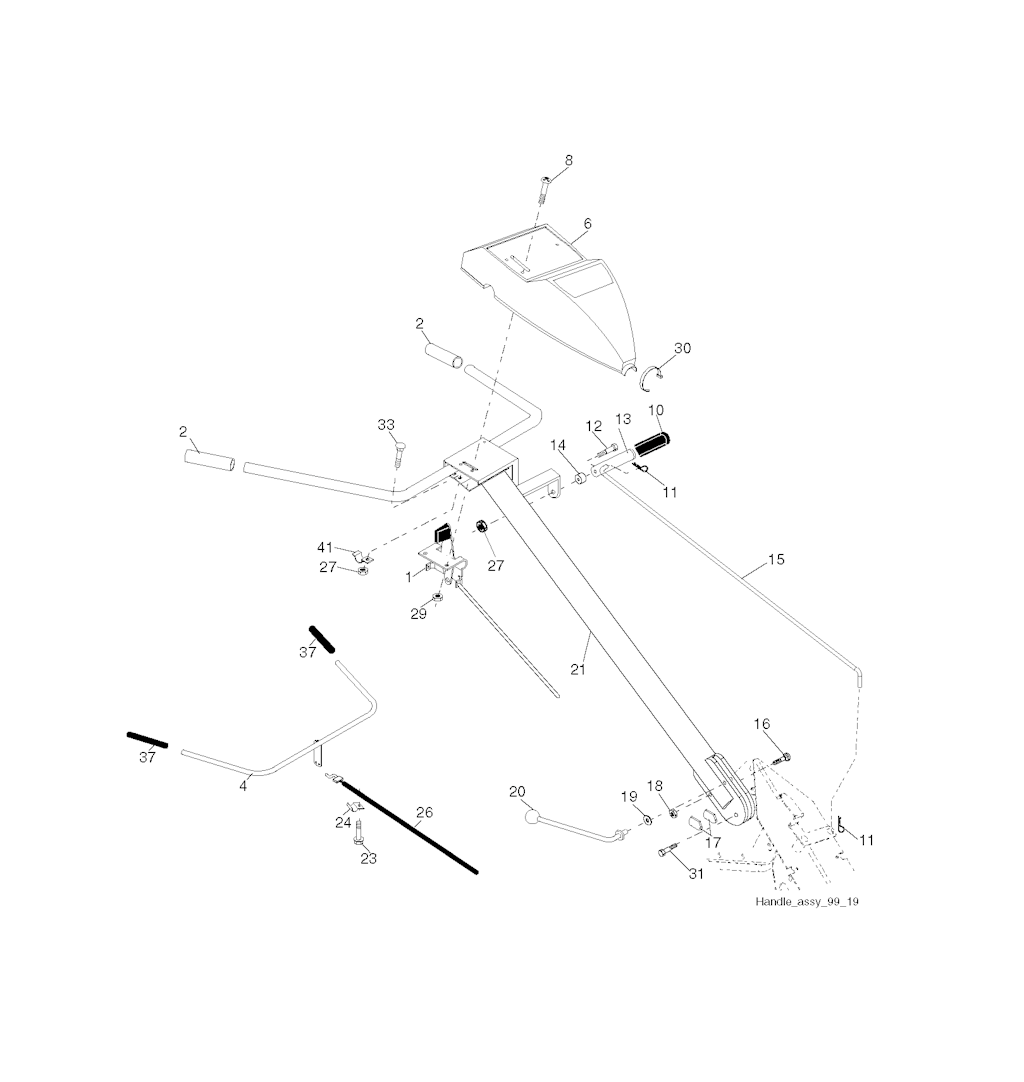 Explosionszeichnung Ersatzteile