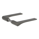 Vorschaubild GRIFFWERK LEAF LIGHT SIEGER DESIGN Griffpaar für Schlosskasten - Samtgrau, Kaschmirgrau, Graphitschwarz