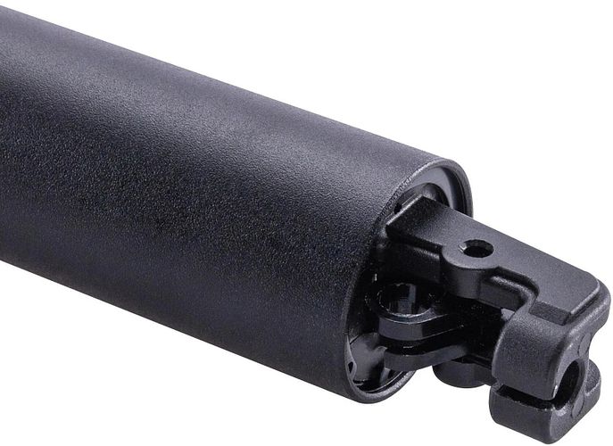 CONTEC Variosattelstütze Nara Dropair DLX Ø 31,6 mm schwarz, taupe anodisiert