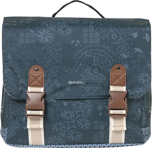 Basil Doppeltasche Bohème blau indigo blue MIK 2.0