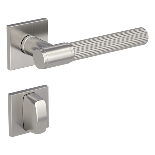 Griffwerk VAYA 136 ARIS fast2fix Fast2Fix Rosetten eckig WC Samtgrau