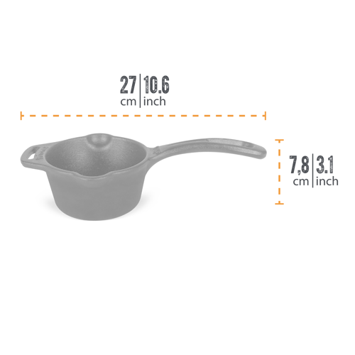 Petromax gusseiserner Saucentopf