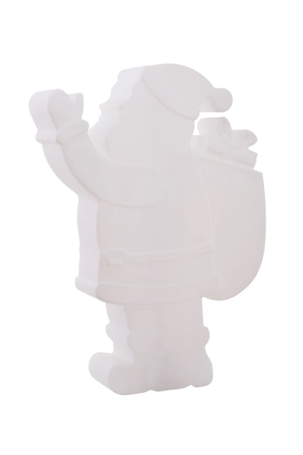8 seasons design LED-Dekoleuchte Shining Santa H 78 cm cm (RGB)