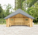 Vorschaubild Wolff Finnhaus Wetterschutzhütte / Grillhütte Wanja 3327 45