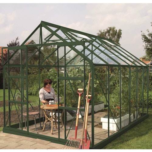 Vitavia Gewächshaus Uranus 9900 inkl. 4 Dachfenstern - 9,9 m²