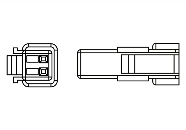 PROTECH Universal Blinkeradapterkabel (Paar) für diverse KTM Modelle Spiegel & Blinker Schwarz  - Universal