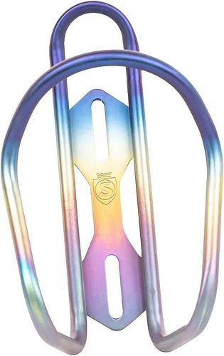 Silca Trinkflaschenhalter Anodized Titanium TI bunt